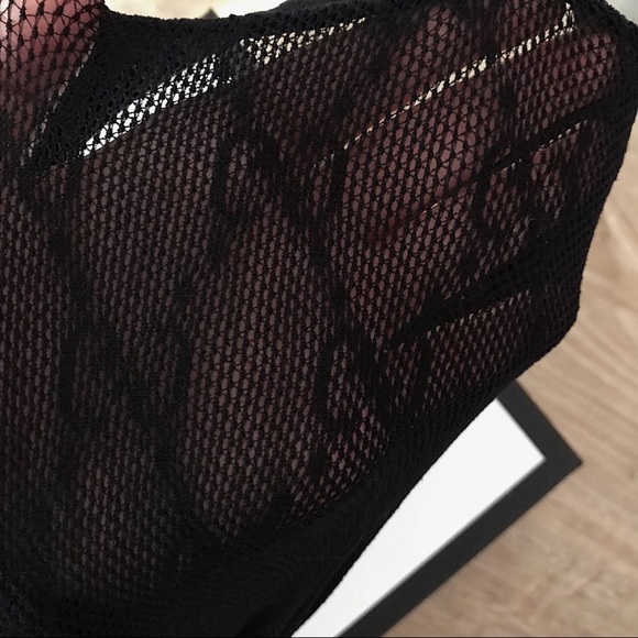 Brand new Gucci Print Black Stockings/Tights - Picture 1 of 3